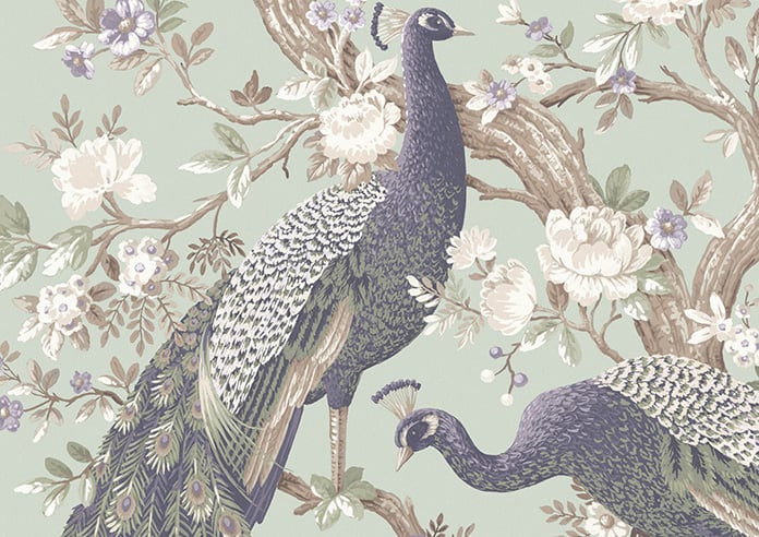 Laura Ashley Belvedere, Duck Egg - Twist&Fit Roller Blind - Image 6